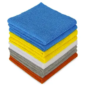 Existing stock Microfiber All Purpose Using Towel Microfiber Warp Knitted Cloth Kitchen towel Ready to Ship Cleaning Cloth