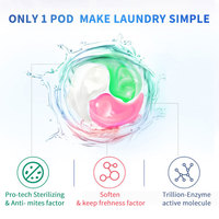 Échantillon gratuit de Capsules de lessive pour bébé perles de lessive Capsules de détergent de Guangzhou
