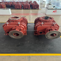 FORYOU 2SK Pompa Vakum Hidrolik Tekanan Tinggi Cincin Air Tahap Tunggal Ganda dengan Booster, Pompa Piston Rotary Van Roots 2.2kW