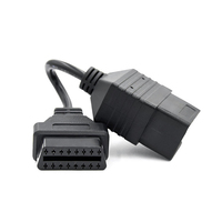 La mejor calidad Obd Ii Obd2 90 grados Conector hembra de 16 pines Lector Obd Obd2