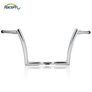 แฮนด์มอเตอร์ไซค์ RACEPRO ขนาด 10 นิ้ว 12 นิ้ว 14 นิ้ว 16 นิ้ว แบบ Monkey Bars ทำจากเหล็กกล้าแข็ง สำหรับ Harley <span class=keywords><strong>Road</strong></span> Glide ปี 1995-2017 และ <span class=keywords><strong>Road</strong></span> <span class=keywords><strong>King</strong></span> ปี 1996-2013 - Product Image 3