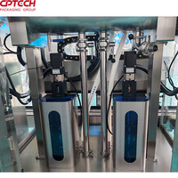Ligne de production liquide entièrement automatique de haute précision, alimentateur, capsuleur pour boissons, poudres, produits alimentaires, composants d'engrenages, trémie de 200 L