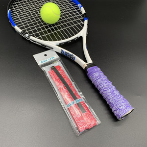 Accesorios DE TENIS Anit-Slip Tacky <span class=keywords><strong>Tennis</strong></span> Over Grip Tape Soft Hand Feel Overgrip brillante para raqueta de tenis - Product Image 2