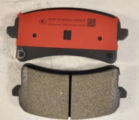 Pastillas de Freno Traseras de Cerámica D2107 ZHP1037 Nuevas para Great Wall Haval H9, Piezas de Auto de Alta Calidad Resistentes al Calor