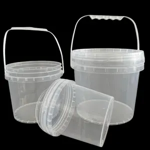 ふた付きの小さな注文のバケツを受け入れるプラスチック製の浴槽