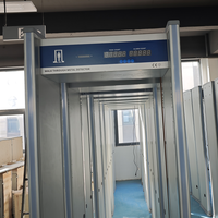 Escáner Corporal 2 en 1, Detector de Metales, Máquina de Control de Seguridad AFC, Reconocimiento Facial, Protección de Seguridad
