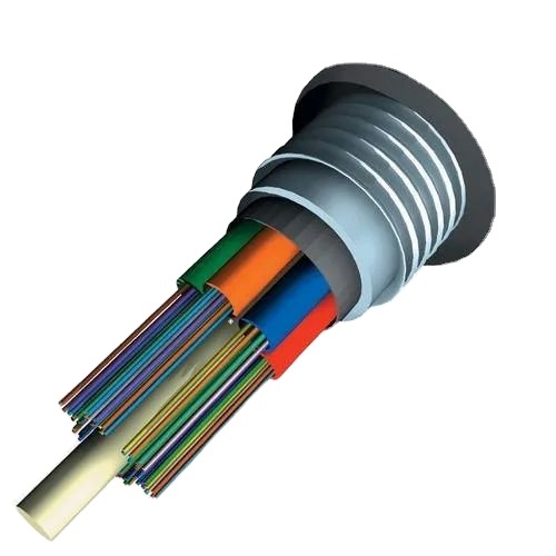 GCYFY 24 48 94 144 core air blown fiber optic cable mini air blown fiber optic cable for micro duct installation