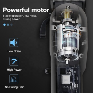 Máquina Cortadora <span class=keywords><strong>de</strong></span> Pelo <span class=keywords><strong>Profesional</strong></span> Inalámbrica Recargable por USB LIZHUANG, Recortadora <span class=keywords><strong>de</strong></span> Pelo para Hombre Ajustable, para Barbería y Hotel - Product Image 4