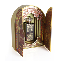 Diseño personalizado Dubai lujo rígido doble puerta abierta magnética 50ml 100mL juegos de botellas de Perfume cartón embalaje caja de regalo