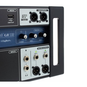 มิกเซอร์ดิจิตอล Soundcraft <span class=keywords><strong>Ui12</strong></span> 12 แชนแนล ควบคุมระยะไกล พร้อมสเตจบ็อกซ์และ DSP ในตัว อุปกรณ์เสียงสำหรับเวที - Product Image 4