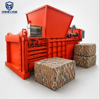 Presse à balles hydraulique horizontale multifonction automatique haute performance pour usine de recyclage des métaux