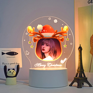 Luz Nocturna 3d <span class=keywords><strong>para</strong></span> decorar la habitación, otros regalos artesanales <span class=keywords><strong>para</strong></span> <span class=keywords><strong>hombre</strong></span>, mujer, niño, madre, padre, San Valentín, diseño personalizado - Product Image 4