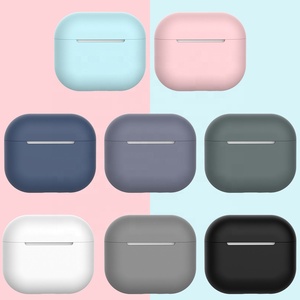 Funda para Auriculares IVANHOE 8 Colores <span class=keywords><strong>2021</strong></span> para Apple Airpods <span class=keywords><strong>3</strong></span>, Accesorios para Teléfono, Funda de Silicona para Airpods <span class=keywords><strong>3</strong></span> - Product Image 2
