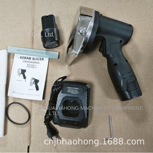 เครื่องหั่นเนื้อสเตนเลสแบบปรับความหนาได้ รุ่นใหม่ ใช้ไฟ 220V เหมาะสำหรับหั่นเนื้อในภูมิภาคตะวันออกกลาง - Product Image 4