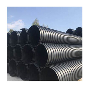 Tuyau ondulé renforcé en HDPE avec ceinture en acier, diamètres DN300, 400, 500, 600, 800 mm, pour l'évacuation des eaux usées municipales et des eaux de pluie - Vente chaude - Product Image 5