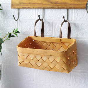 Cesta de flores <span class=keywords><strong>para</strong></span> colgar en la pared de madera de 1 pieza <span class=keywords><strong>para</strong></span> <span class=keywords><strong>decoración</strong></span> del <span class=keywords><strong>hogar</strong></span> y exhibición de plantas - Product Image 4