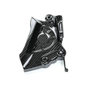 Cubierta de Piñón de Fibra de Carbono Seca 3K para Yamaha MT09 2025+, Protector de Piñón de Motocicleta, Piezas de Repuesto - Product Image 5