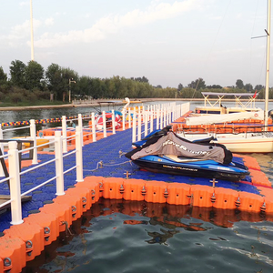 Fabbricazione diretta DIY HDPE modulare galleggiante pontone Jet Ski PE materiale Jet Ski con parte pistone - Product Image 1