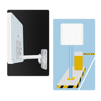 Lector de Etiquetas UHF TCP IP WIFI Módulo Impinj E710 Lector RFID UHF Fijo de Largo Alcance