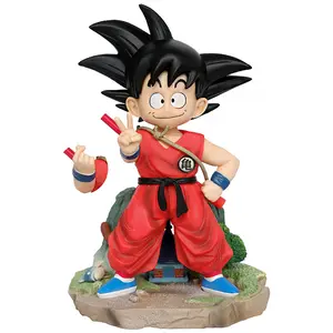 ドラゴンボールGK子供時代悟空ハートBixinBiyeahトレーニング服フィギュアモデル装飾品周辺人形