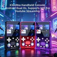 Konsol Game Genggam X36ultra Baru, Sistem Android yang Dapat Mengakses Internet, Mendukung Game PSP & Arcade