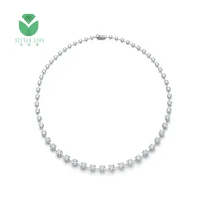 18k White Gold Diamond Necklace Real Diamond Necklace Diamond Necklace For Women