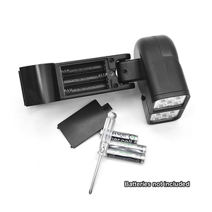 Lampe LED double tête pour barbecue, projecteur d'extérieur avec fixation à clip et rotation à 360° pour camping, pêche, lampe portable, outil <span class=keywords><strong>de</strong></span> barbecue - Product Image 6