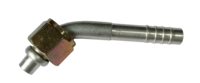 Raccord de climatisation automobile RETEKOOL en aluminium, 180 degrés, avec joint torique, raccord de tuyau Beadlock, R134a # 5 # 6 # 8 # 10 # 12
