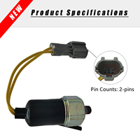 Capteur de pression d'huile 1-82410170-1 8-98201472-0 pour moteur Isuzu 6BG1, excavatrice Hitachi EX120-5 EX100-3 EX200-5