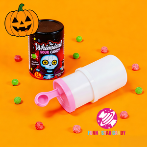 Gomitas Ácidas con Forma de Calavera para Fiesta de Halloween, Paquete en Botella de Colores, Gomitas Masticables con Sabor a Frutas, Dulces para Fiestas, Venta al por Mayor - Product Image 3