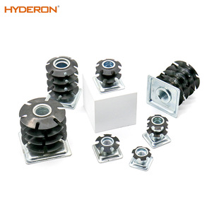 Hyderon Multi Layer Plum Blossom <b>Spring</b> <b>Clip</b> Tube Plug Nut Zinc Plated Wall Mount Hardware For Wardrobe Furniture - Product Image 4