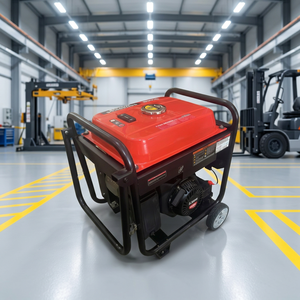 SE eamson เครื่องกำเนิดไฟฟ้าเบนซิน4จังหวะ225CC 5.5KW 230V 50Hz เครื่องยนต์ระบายความร้อนด้วยอากาศล้อแบบพกพา25L ถังน้ำมันอื่นๆ SS Samson - Product Image 3