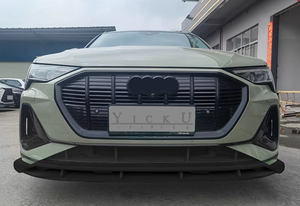 Kit carrosserie en fibre de carbone de style YCK - Compatible avec <span class=keywords><strong>Audi</strong></span> E-Tron 2021-2024 (lèvre avant, diffuseur arrière, spoiler, pare-chocs) - Product Image 5