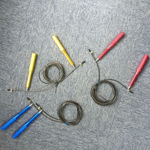 Équipement d'entraînement à domicile <span class=keywords><strong>Corde</strong></span> à <span class=keywords><strong>sauter</strong></span> à vitesse réglable avec câble - Product Image 1