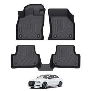 Vente en gros de tapis de sol de voiture en Tpe au design 3d personnalisé tout temps pour Audi A3 Sedan / S3 Revêtement de sol de voiture - Product Image 1