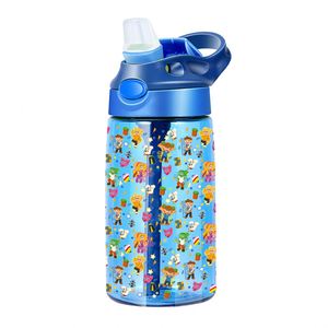 Bouteille d'eau pour enfants de haute qualité en Tritan avec cordon, résistante à la chaleur - Product Image 4