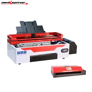 Impresora de película de transferencia de calor con alimentador de rollo DTF, máquina de impresión de camisetas A3 L1800, transferencia directa