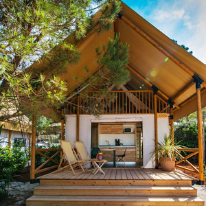 Tente de camping extérieure de luxe <span class=keywords><strong>à</strong></span> deux étages, grande tente de type <span class=keywords><strong>maison</strong></span> pour hôtels et complexes hôteliers - Offre spéciale - Product Image 1