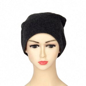 New Arrival Cashmere Beanie Custom Winter Knitted <b>Hats</b> With Latest Designs - Product Image 3