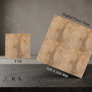 300x300mm brun foncé imprimé numérique céramique 30x30 carreaux de sol émaillés 12x12 16x16 40x40 400x400 meilleur prix - Product Image 4