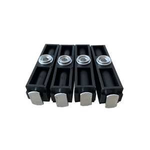Huayi Parts Aluminum Alloy <b>Cabinet</b> Connector 18 <b>Lock</b> Straight Lug Big Head 13 Black Furniture Joint Connector - Product Image 1