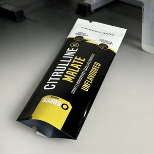 Customize Print back Seal Zipper Aluminum Foil Material Snack Food Bag Matte Finish for Ptotein Packaging - Product Image 3