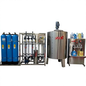 Machine de remplissage de détergent, shampoing et savon liquide en acier inoxydable de 500 L, garantie d'un an, excellente qualité, directement de l'usine - Product Image 1