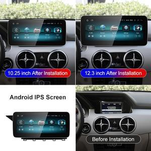 HFMidia Qualcomm Snapdragon 665 2026 Nouveaux lecteurs multimédias Android 16 pour Mercedes Benz GLK X204 CarPlay AUTO Vidéo GPS - Product Image 2
