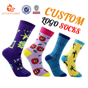 Tốt Nhất Bán Thời Trang Mô Hình Người Đàn Ông Đầy Màu Sắc Ăn Mặc Crew Socks Sox, Tùy Chỉnh Thiết Kế Logo Người Đàn Ông Bông Người Đàn Ông Vớ - Product Image 1