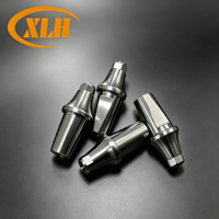 Abutment droit en titane, base en titane CAD CAM, base d'implant dentaire en titane, usinage CNC OEM