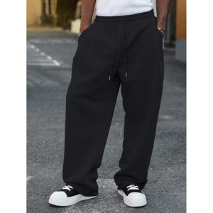 Pantaloni Sportivi da Uomo in Cotone 100% Stile Americano, Modello Scimitar Casual a Gamba Dritta Media, per E-commerce Transfrontaliero - Product Image 3
