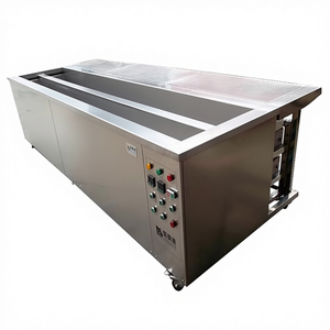 Machine de rinçage à ultrasons pour le lavage des volets roulants à lame de rideau, nettoyeur de poussière pour fenêtre, double réservoir, nettoyage à ultrasons - Product Image 1