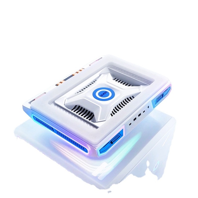 Lvjuneng V10 Plastic High Pressure Laptop Radiator with Compressed Air Cooling Turbine Fan-in Stock