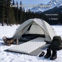 Matelas de camping gonflable léger de haute qualité, personnalisable, imperméable et portable